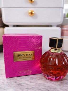 Jimmy Choo Rose Passion Eau de Parfum 3.3 oz 100 ml New In Box